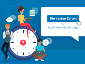 Die besten Zeiten für Social Network Beiträge