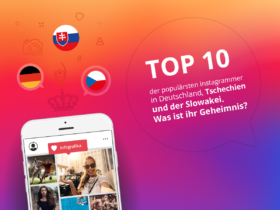 Top 10 der populärsten Instagrammer in Deutschland, Tschechien und der Slowakei. Was ist ihr Geheimnis?